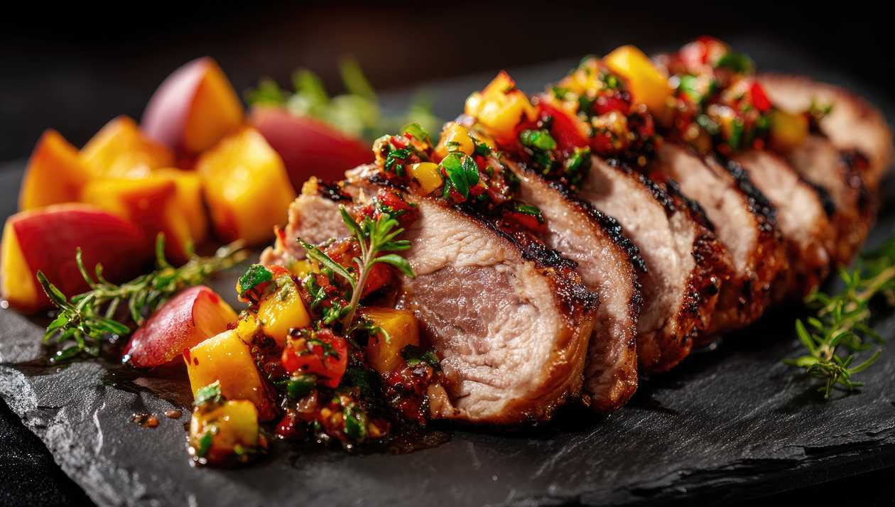 Grilled Pork Tenderloin Sous Vide