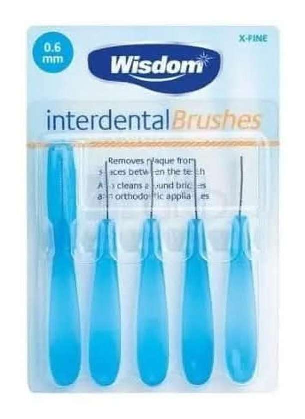 Wisdom Interdental Brush (0.6 mm) (5 pieces)