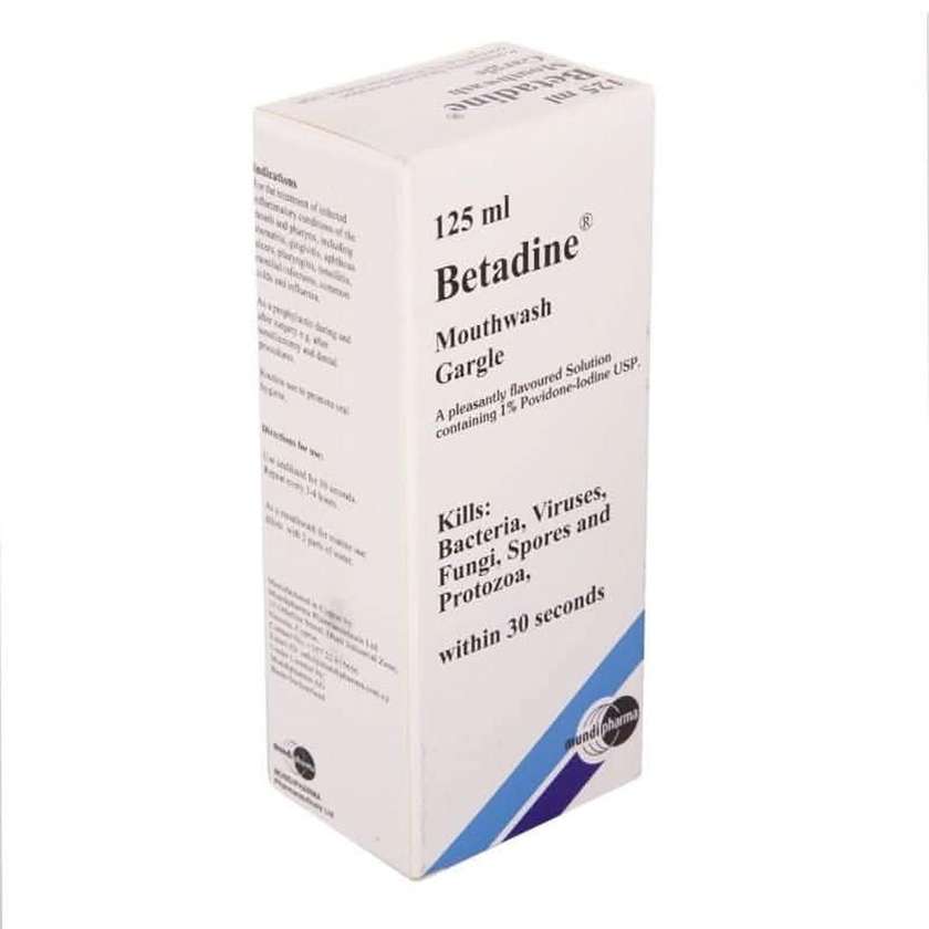 Betadine Mouthwash (125 ml)