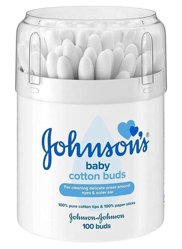 Johnson's and Johnson's Cotton Wool Buds (100 pieces)