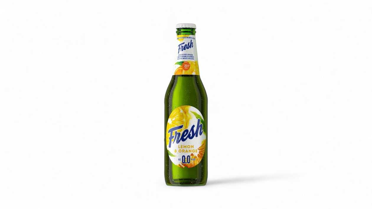 Fresh Non-Alcoholic Lemon and Orange