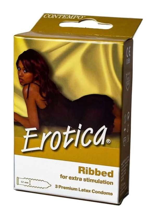 Contempo Erotica 5Th Panel Condoms (3 pieces)