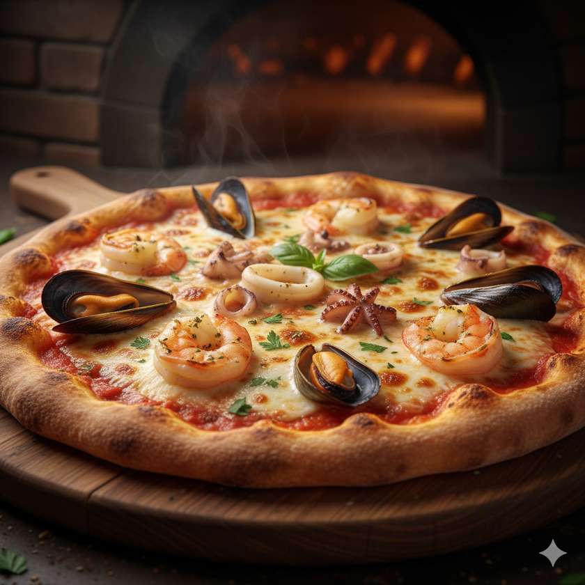 Seafood Pizza