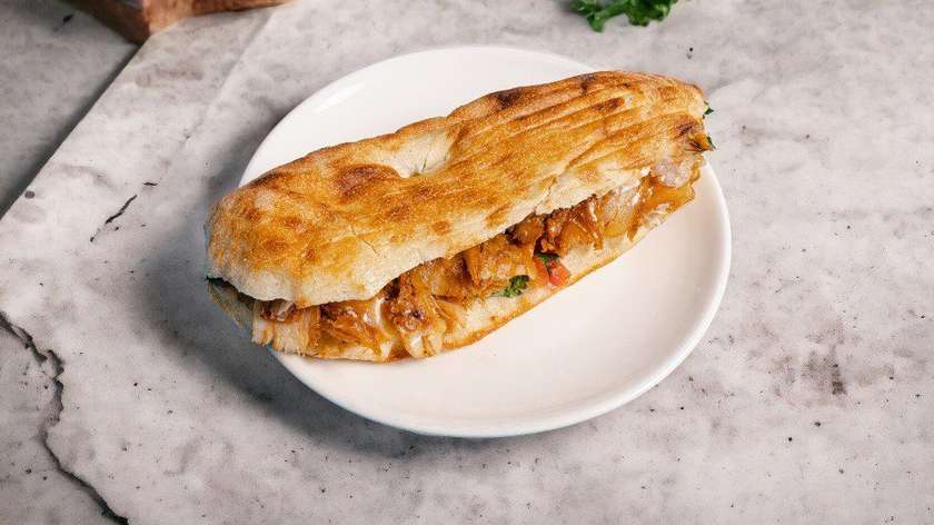 Chicken Doner in Turkish Bread