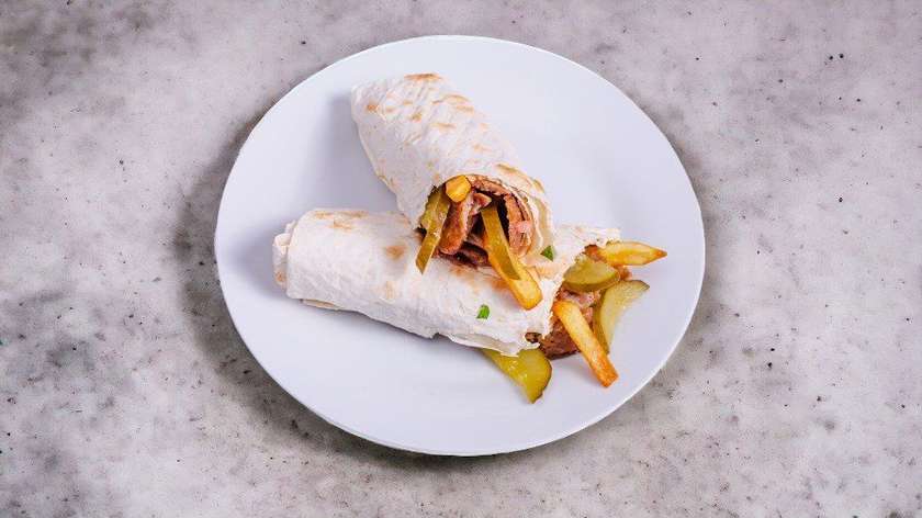 Meat Shawarma in Lavash