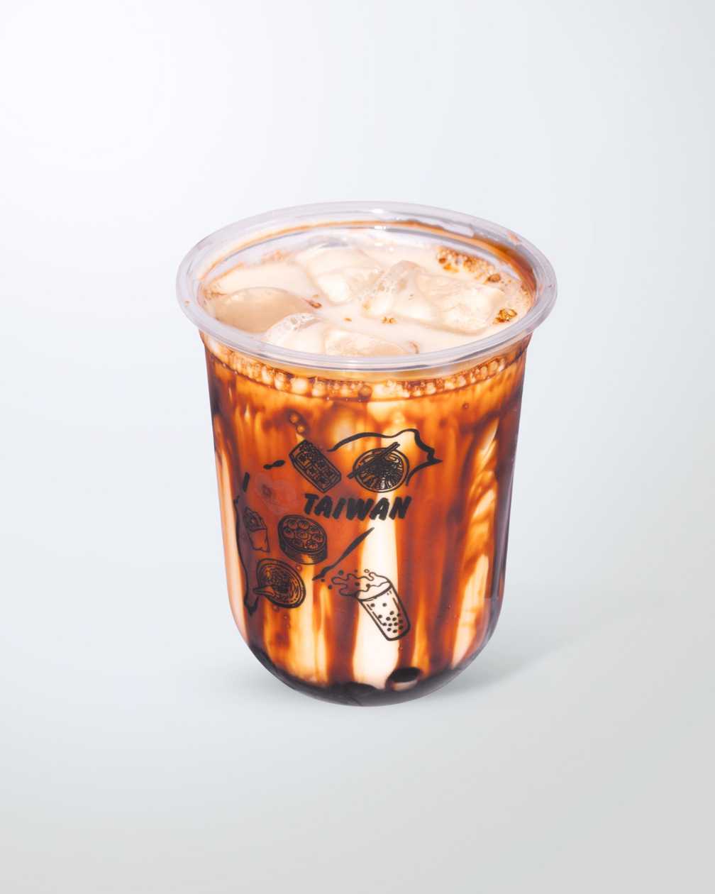 Bubble Tea with Milk, Brown Sugar, and Vanilla