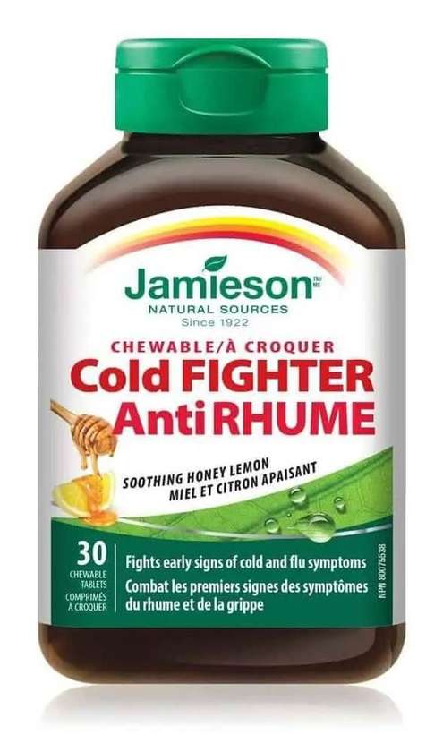 Jamieson Cold Fighter Chewable Tabs (30 pieces)