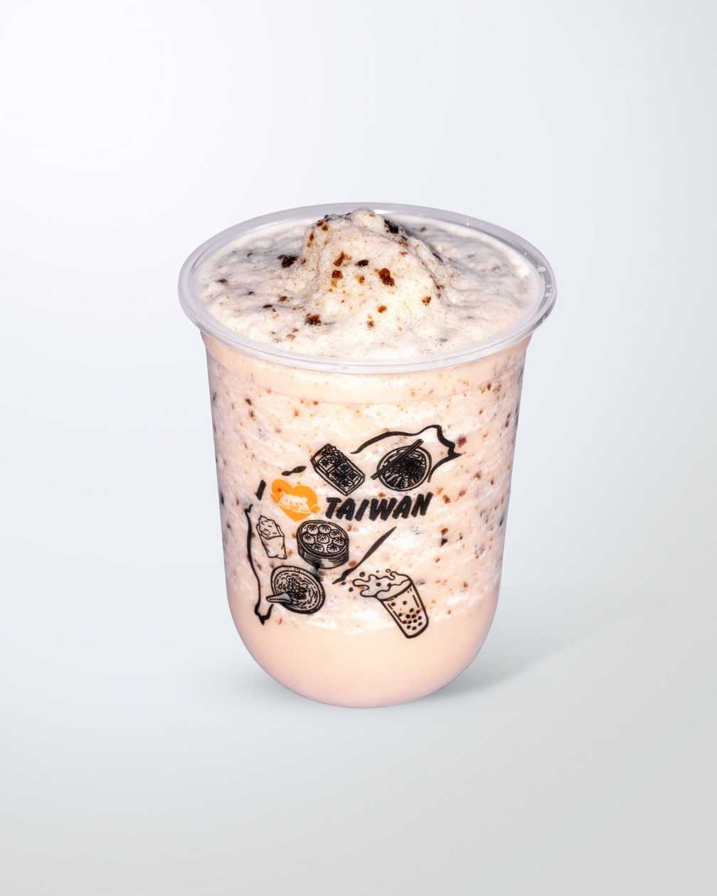 Smoothie Bubble Tea with Milk