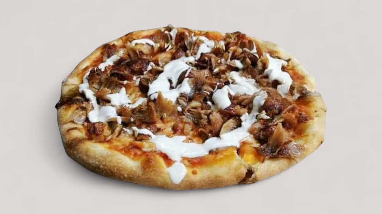 Beef Doner Pizza