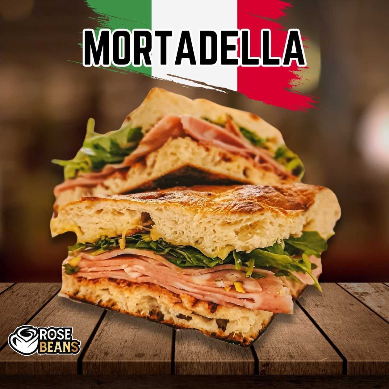 PANINO WITH MORTADELLA AND MELTED MOZZARELLA