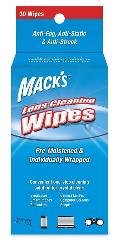 Mack's #72 Lens Wipes (30 pack)