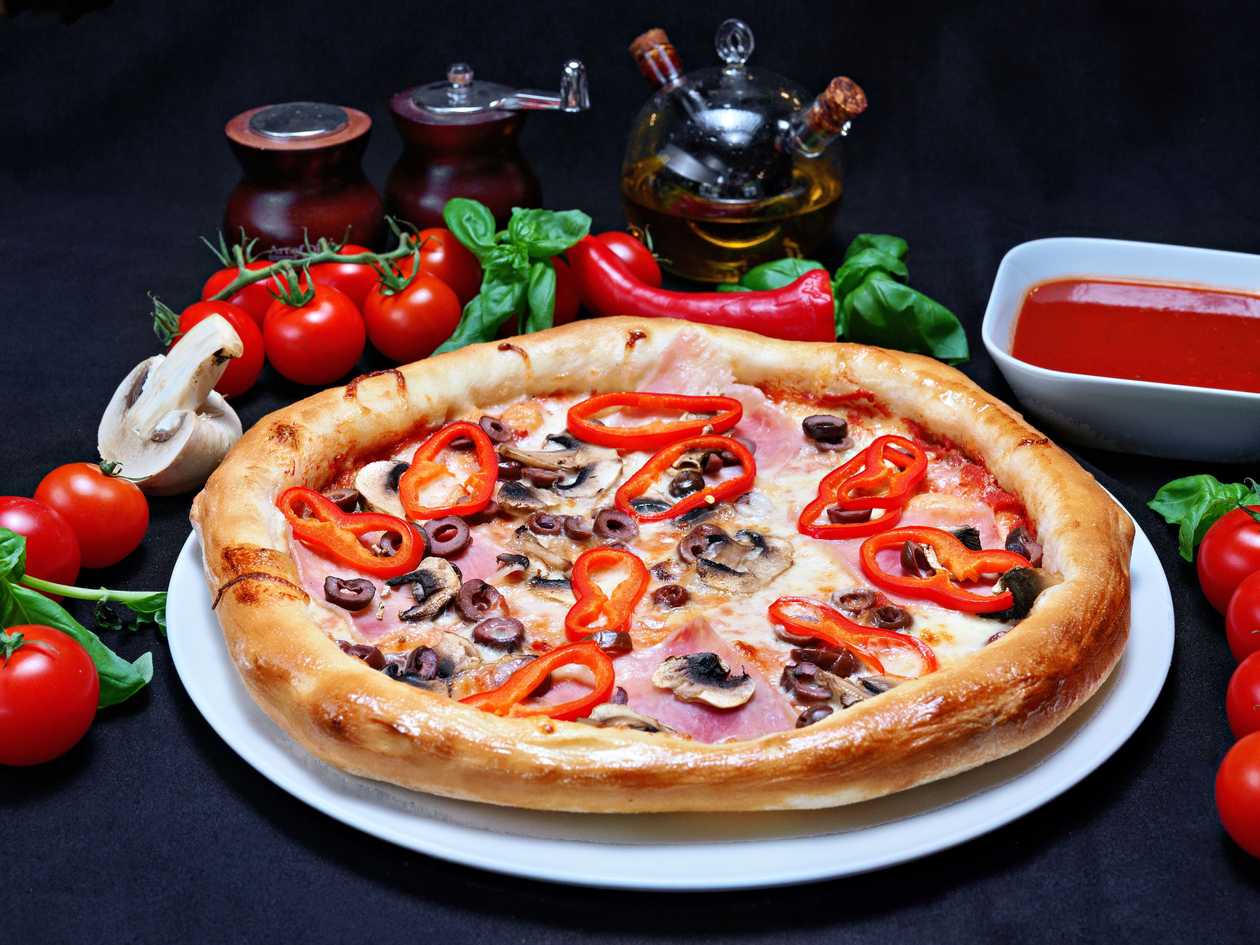 Pizza Quattro Stagioni clasica 30 cm