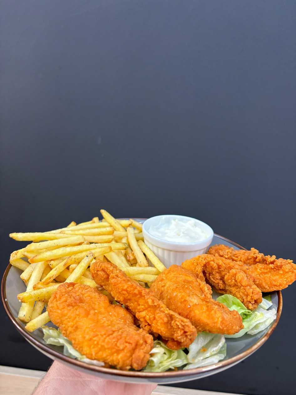 Crispy Chicken and Fries