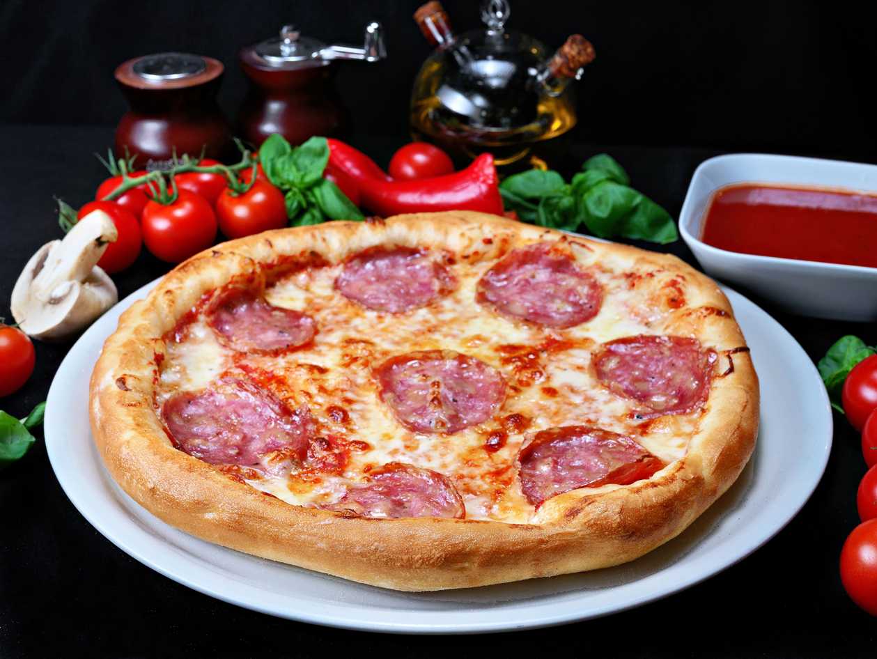 Pizza Salame clasica 30 cm