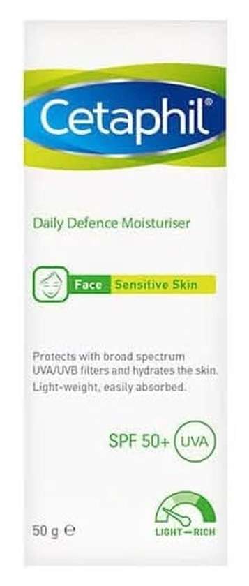 Cetaphil Daily Defence Moisturiser Spf 50+ (50 g)