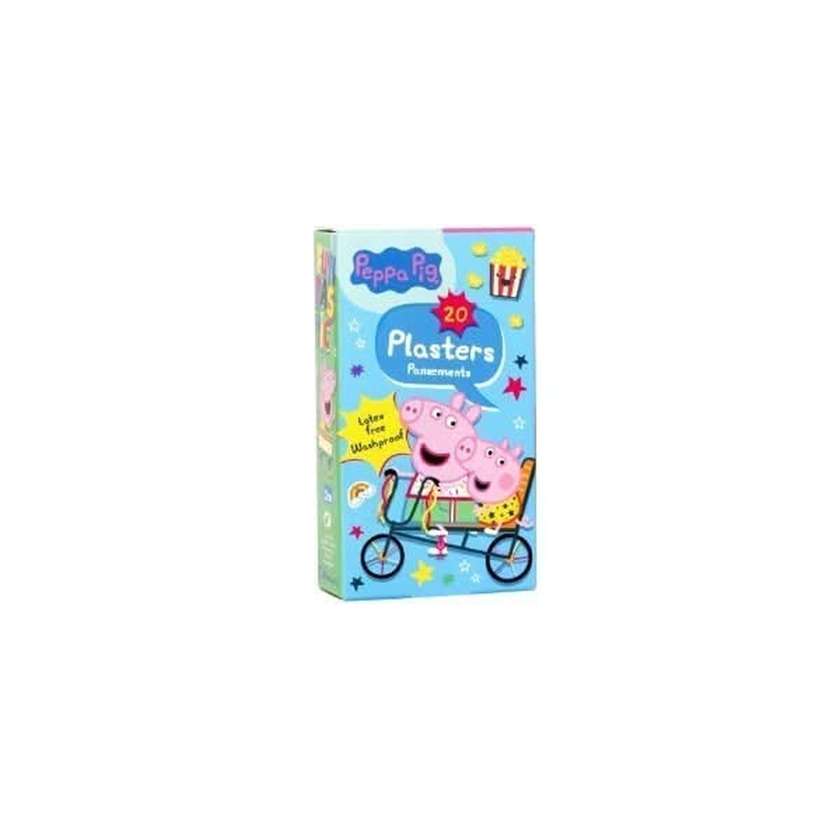 Peppa Pig Kids Latex Free Waterproof Plasters (20 pieces)