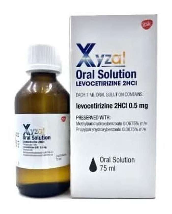 Xyzal Syrup (75 ml)
