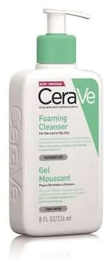 Cerave Foaming Cleanser Normal to Oily Skin (236 ml)