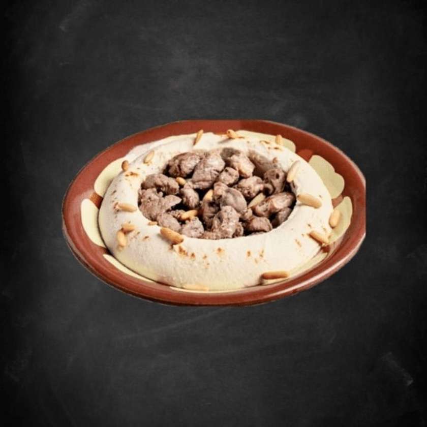 Hummus with Meat
