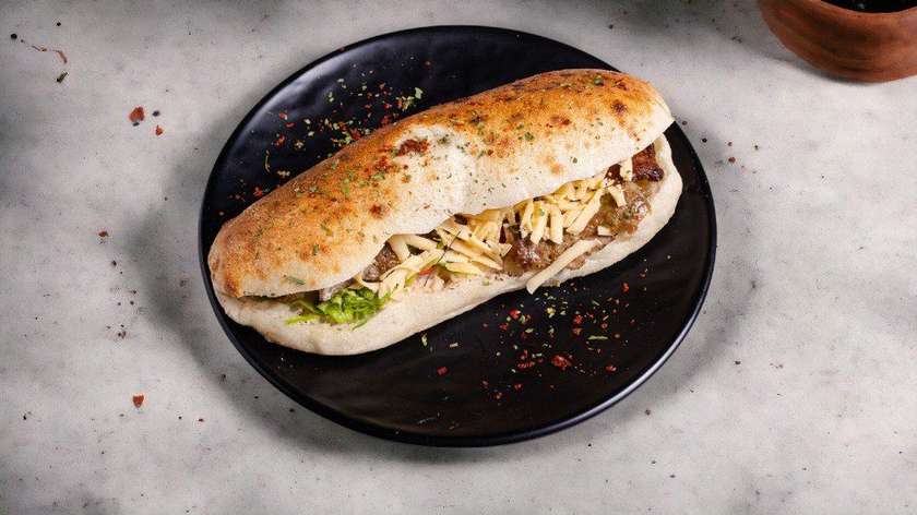 Meat Bread with Cheese