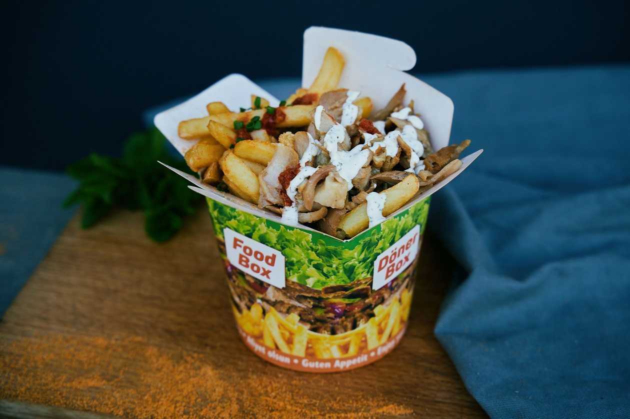 Kebab box + Cola (0.50 ml)