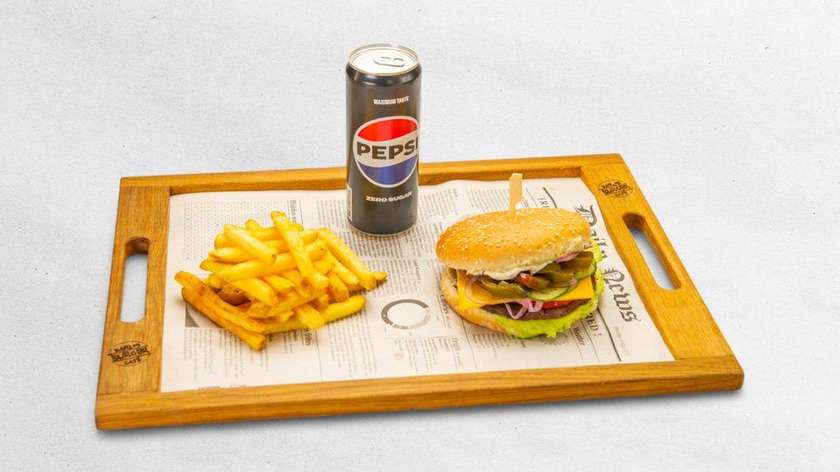 Jalapeño Burger Menu