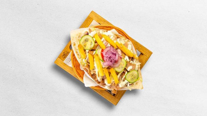 Döner with Fries