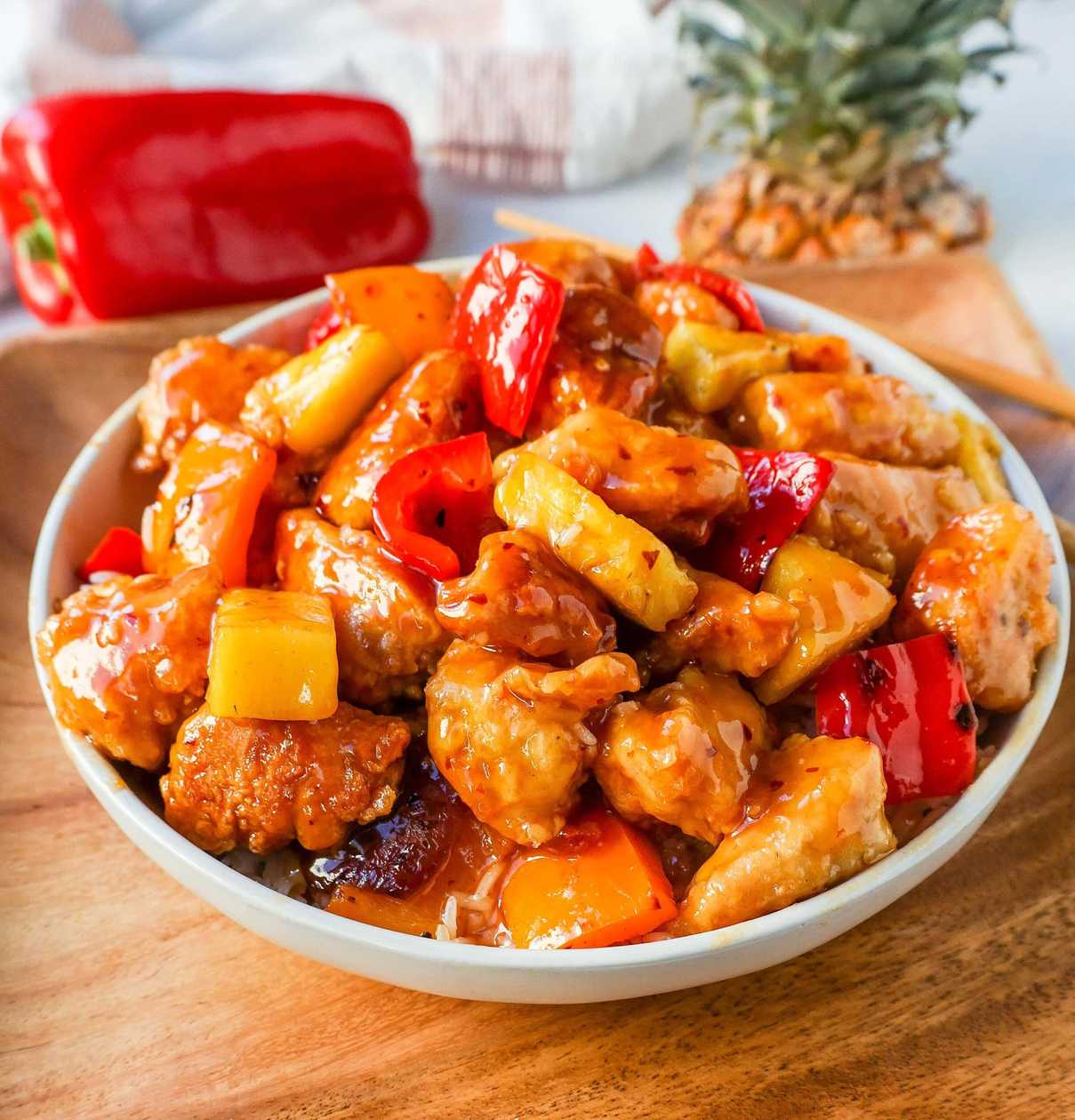 Sweet and sour chicken sauce