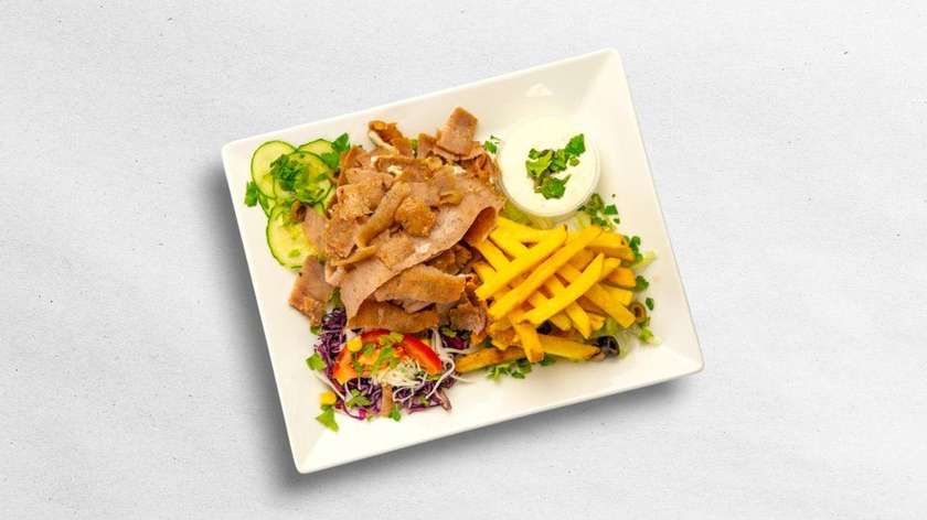 Plate with Croquettes/Fries