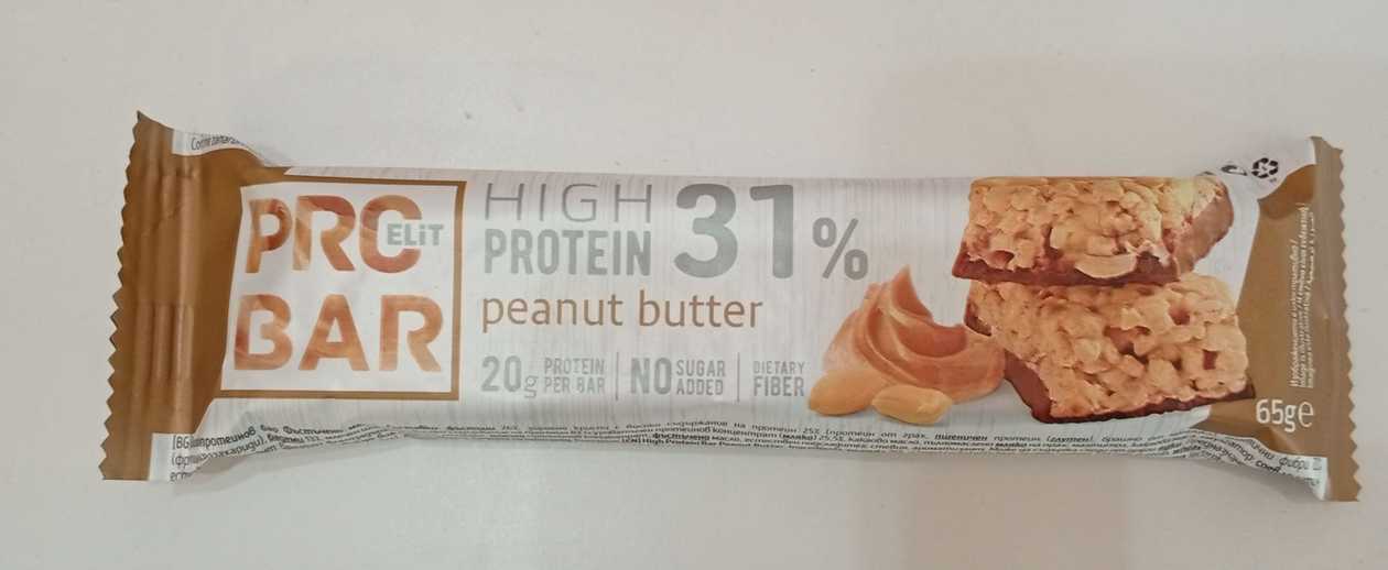 PROTEIN 31% Peanut butter 65g