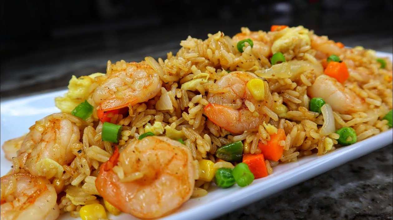 Seafood fried rice