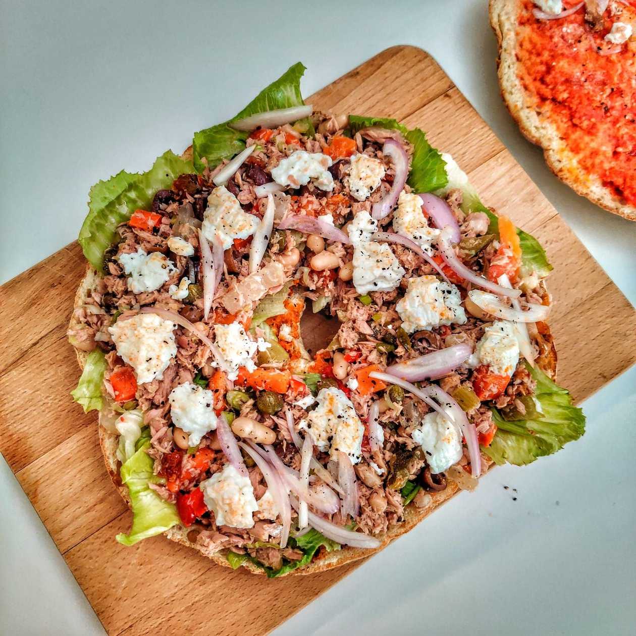 Maltese Ftira (Biz-Zejt)