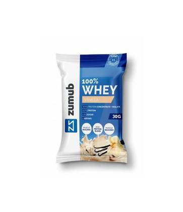 100% Whey baunilha 30 gramas