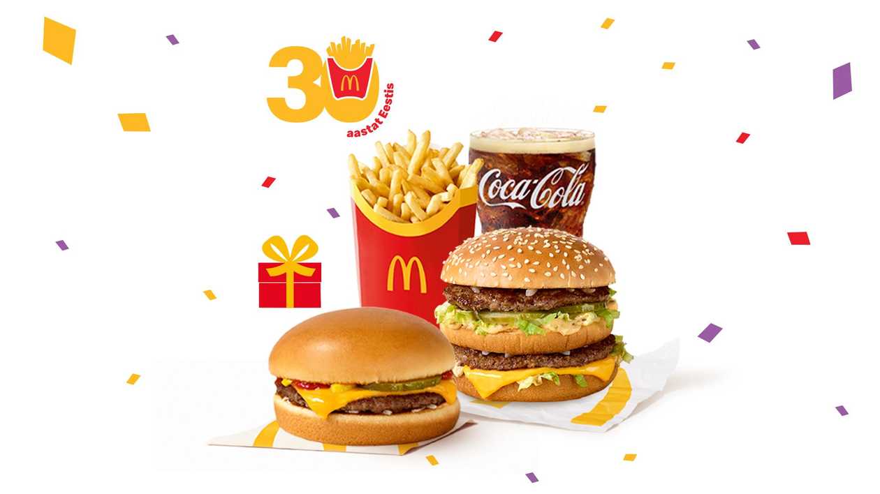 McDonald's® 30. eine