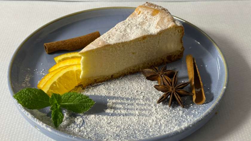 Sernik z Cukrem Pudrem