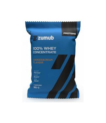 100% Whey concetrate biscoito e natas