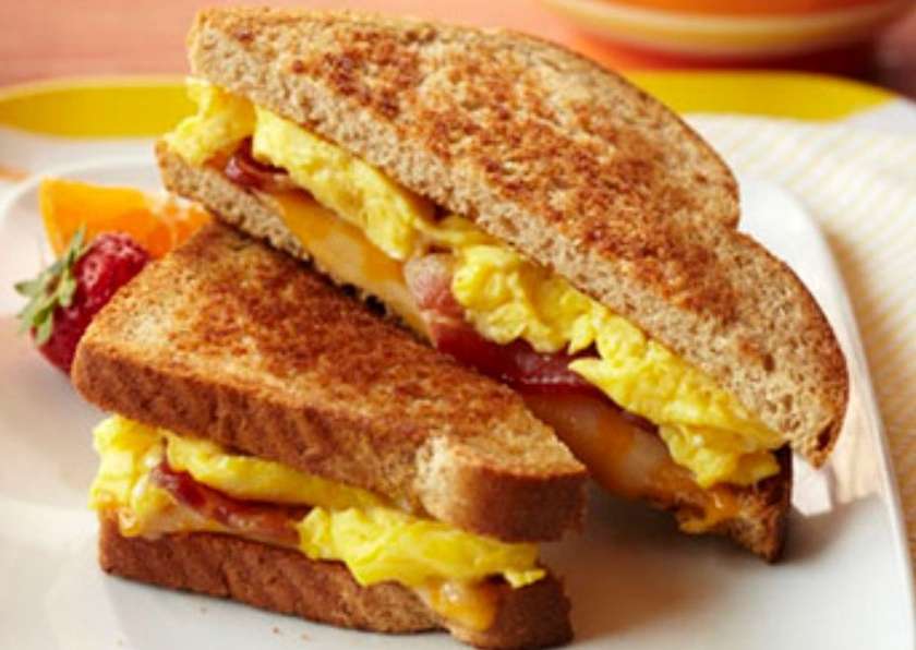 Egg Sandwich Breakfast