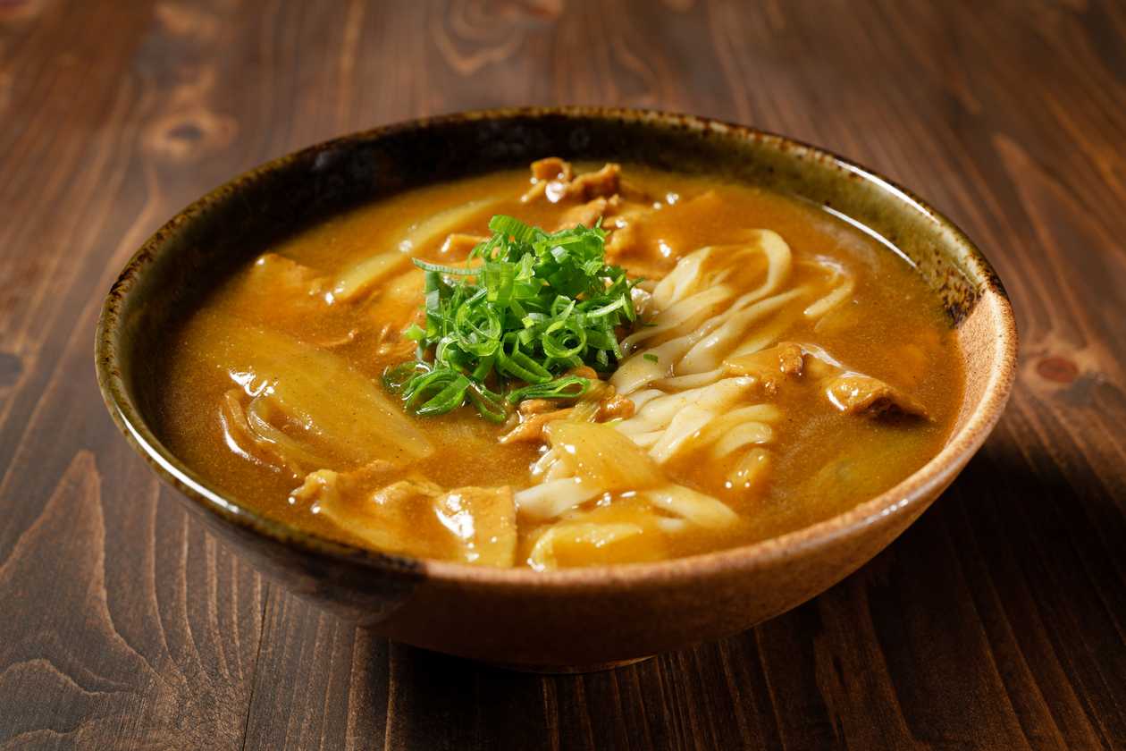 Udon curry soup
