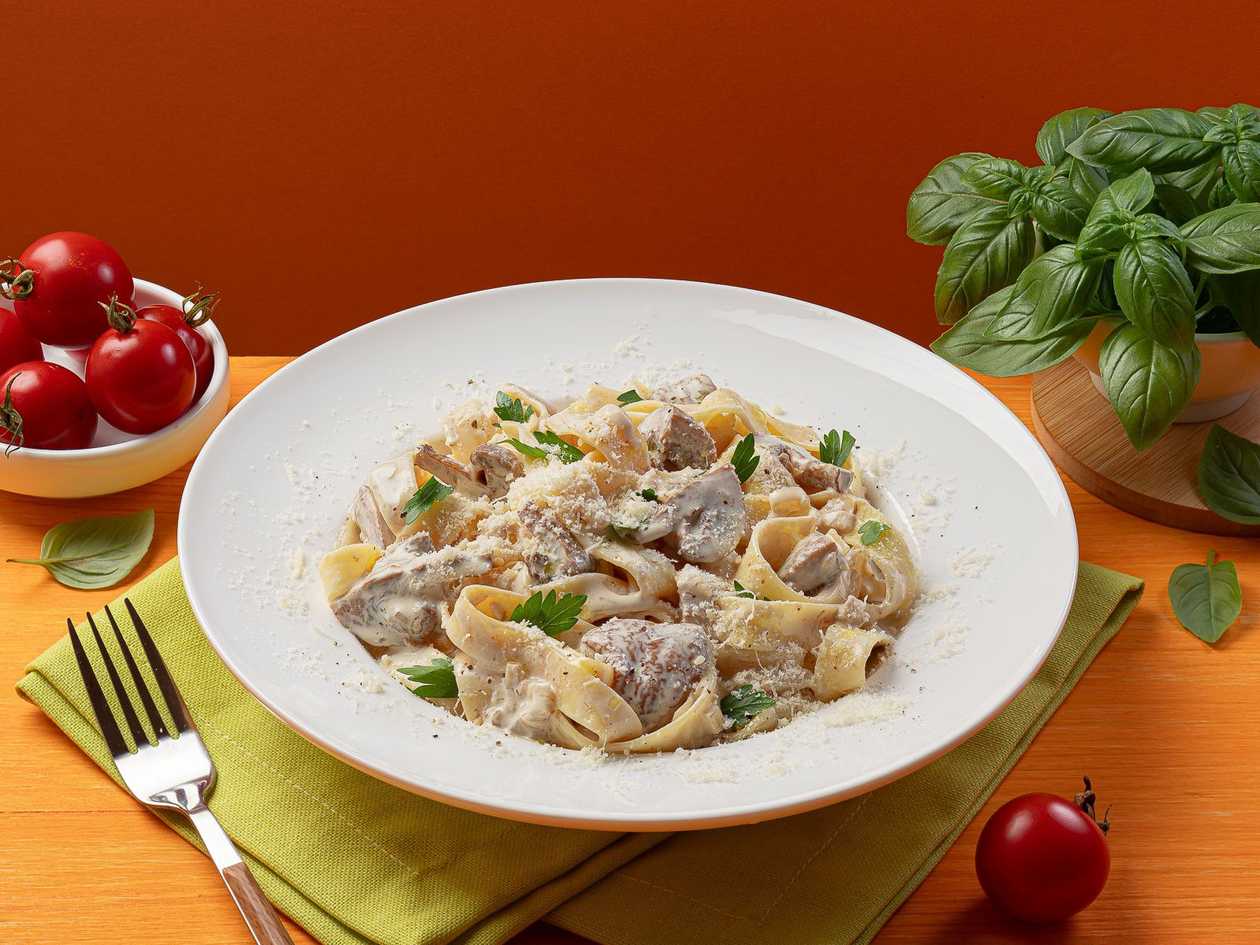 Pasta with Porcini Mushrooms