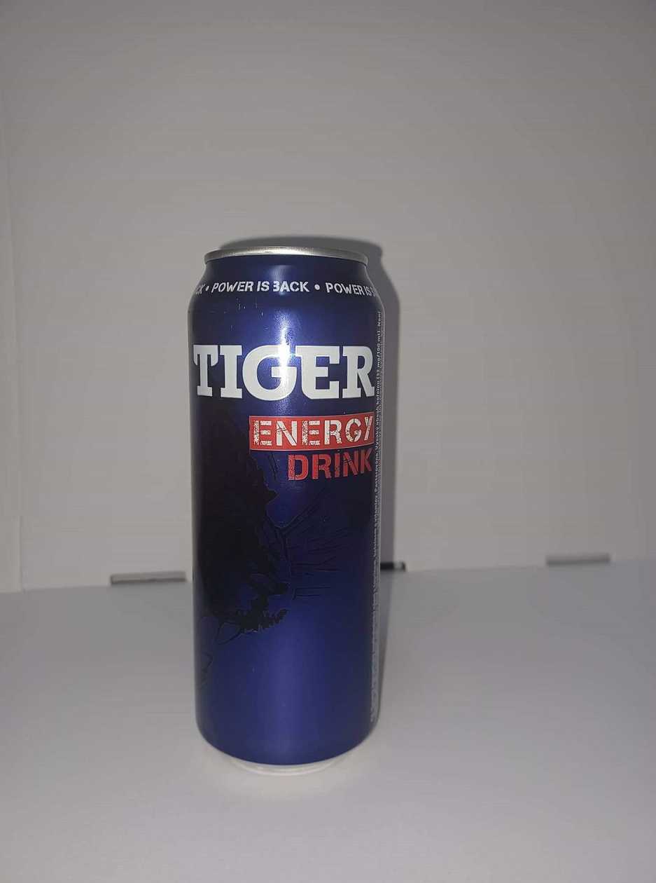 Energetický nápoj TIGER 0,5l-plech