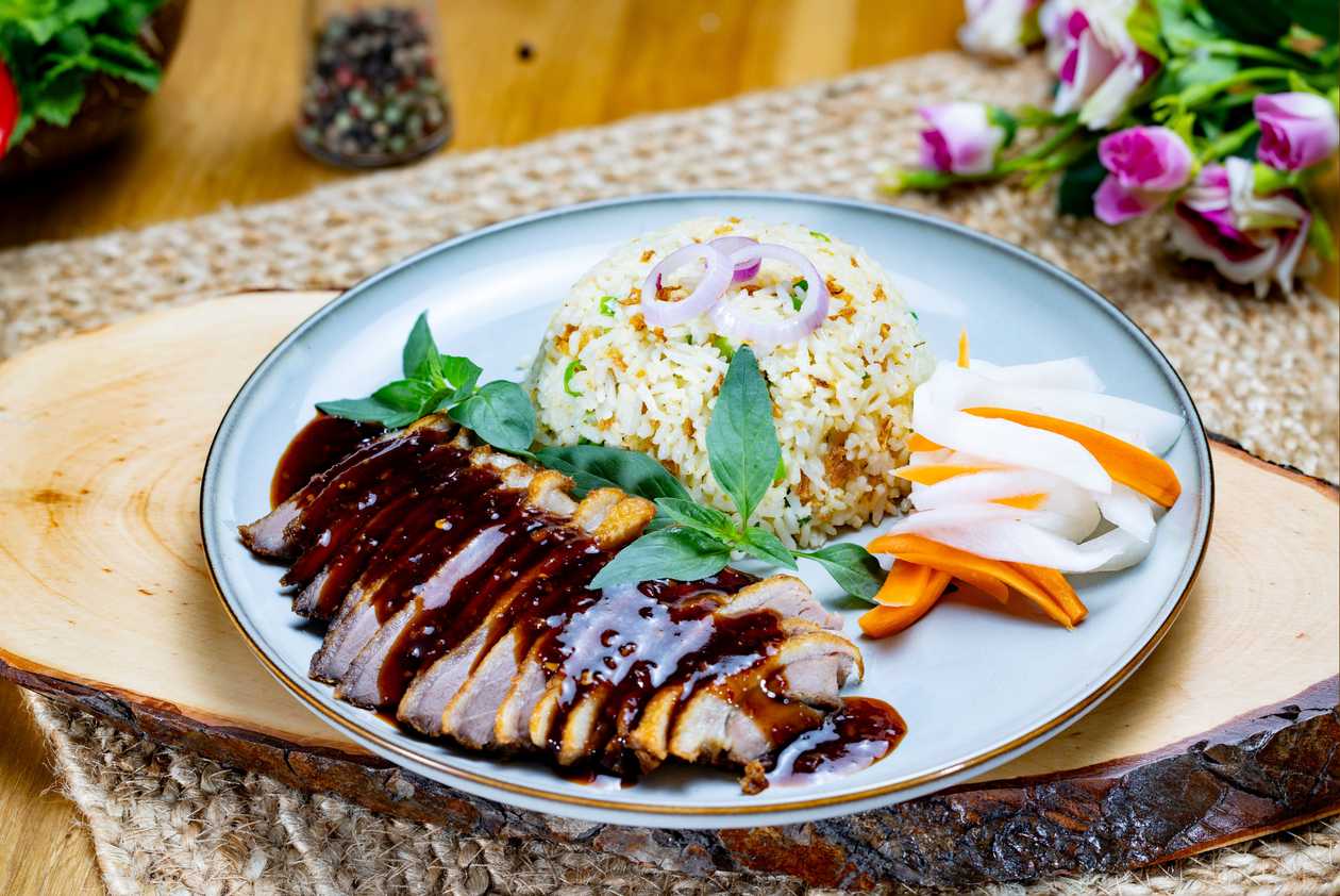 Cơm vịt quay (400g)