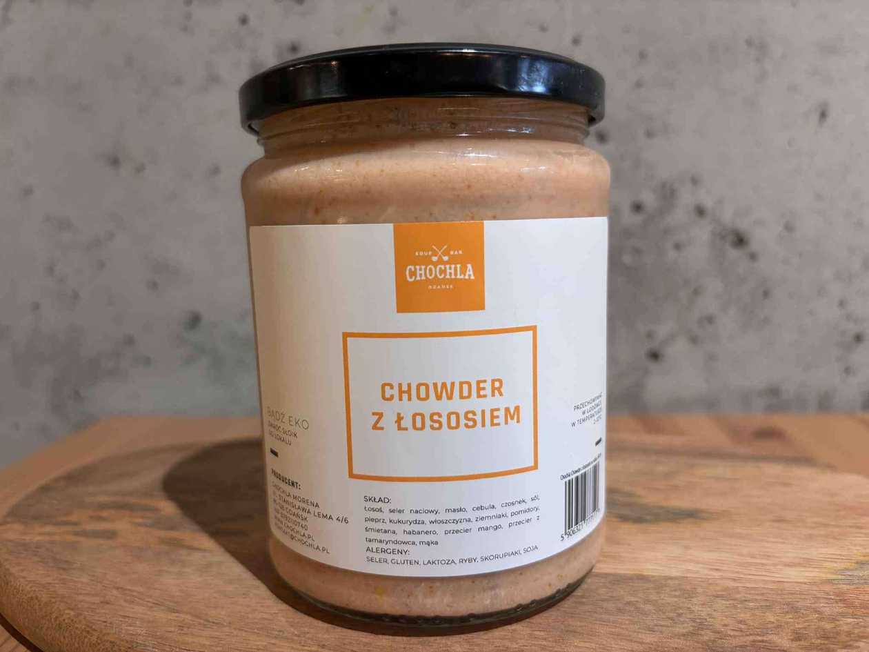 Chowder z łososiem 500ml