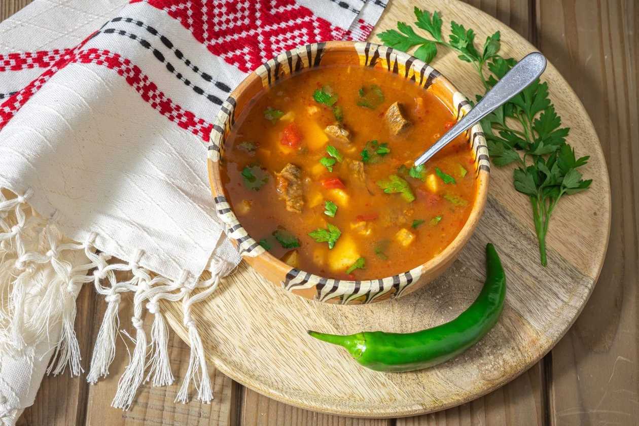 Sour Pork and Potato Soup