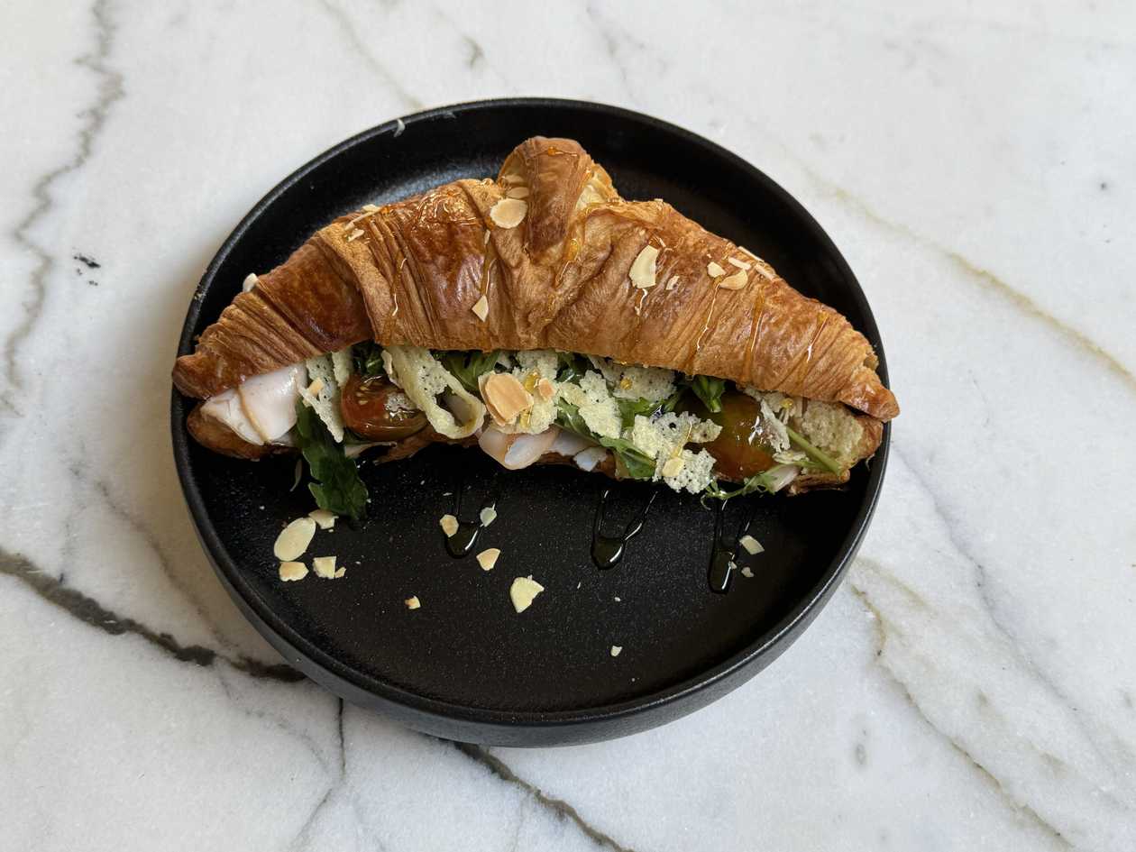 Turkey Parmesan Croissant