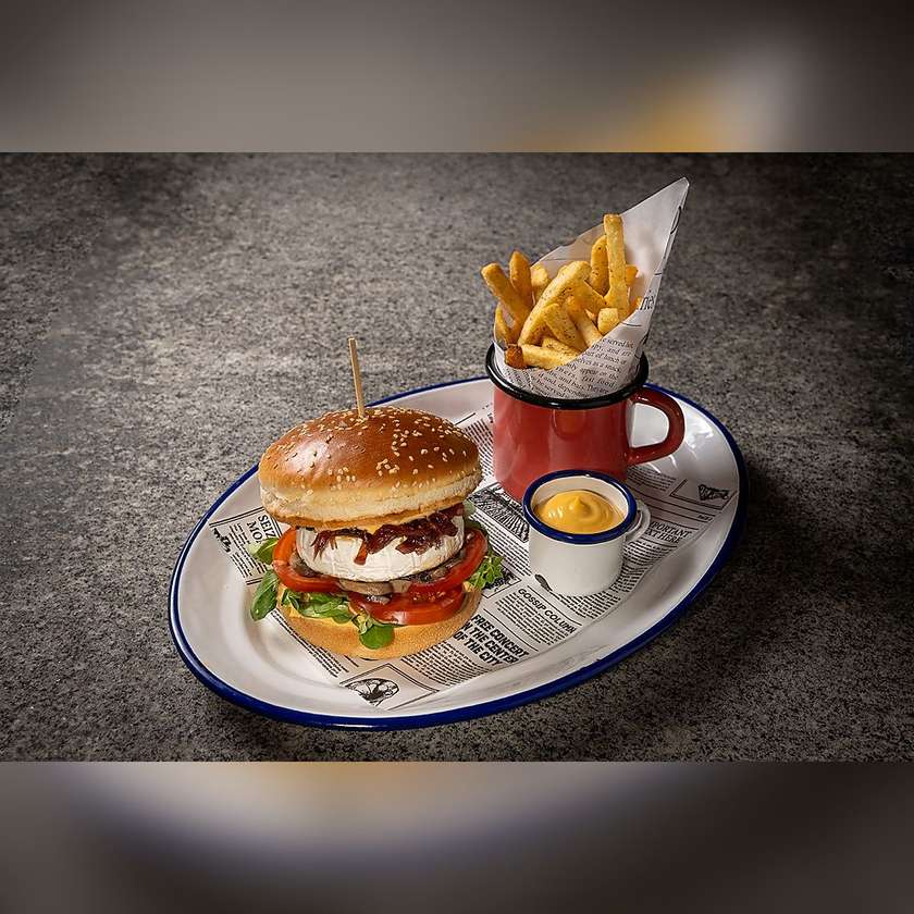 The People's Burger + French Fries