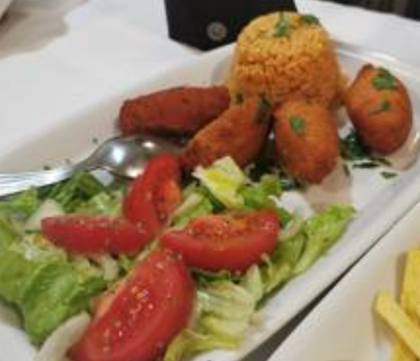 Codfish Cakes Gone Playful