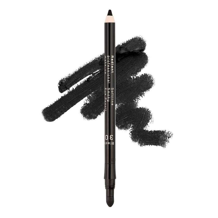RADIANT SOFTLINE КАРАНДАШ ДЛЯ ДЫМЧАТОГО МАКИЯЖА ГЛАЗ 30 ЧЕРНЫЙ