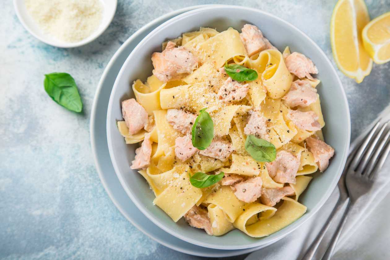 Salmon Pasta (New)
