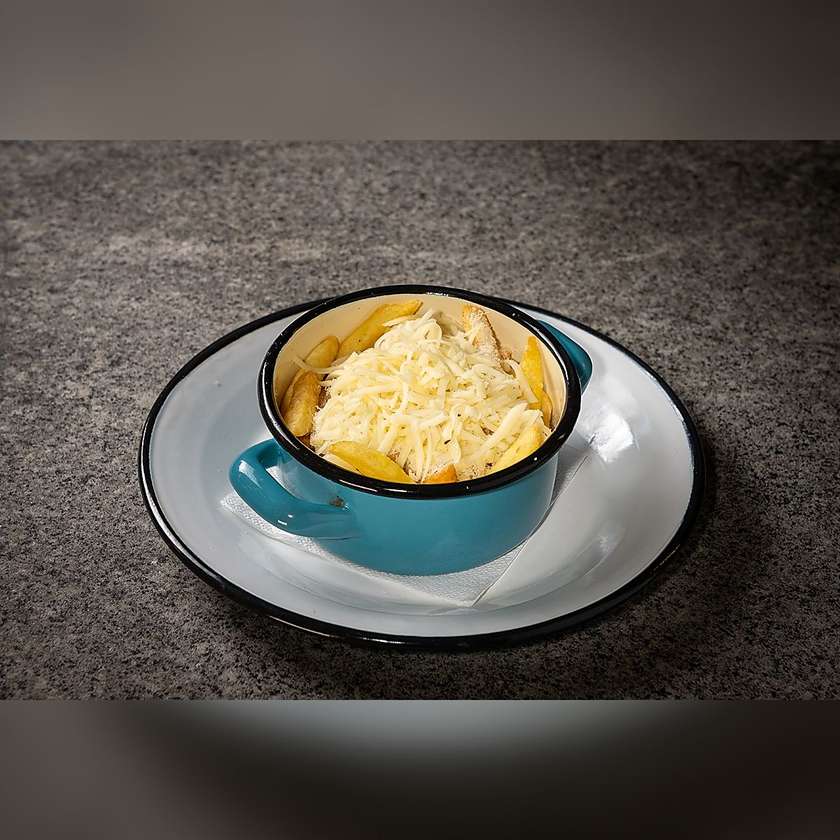 Socialist French Fries with Cheese