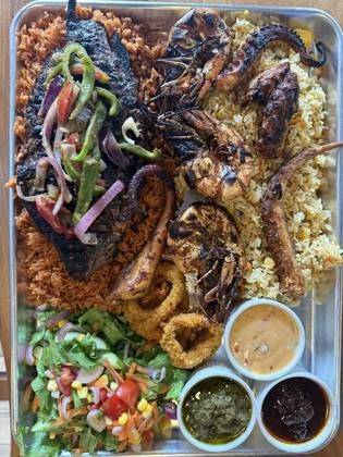 Sea Food Tray